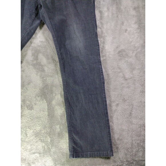 Saks 5th Avenue Active Corduroy Pants Mens 36 x 32 Blue Cotton Stretch Cord - Picture 11 of 16